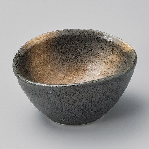 10210-301 黒伊賀なごみ4.0鉢|業務用食器カタログ陶里30号