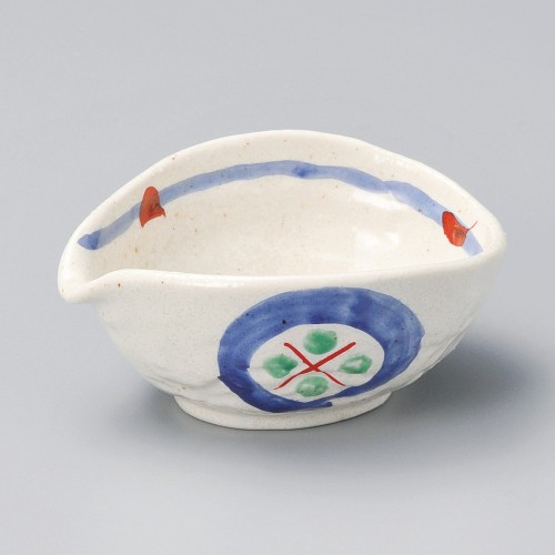 10516-031 青丸紋片口鉢|業務用食器カタログ陶里30号
