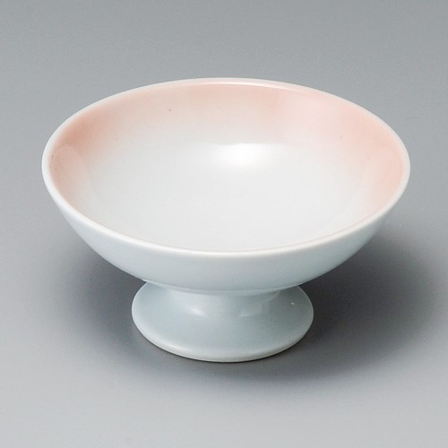 11212-051 ピンク吹高台小鉢|業務用食器カタログ陶里30号