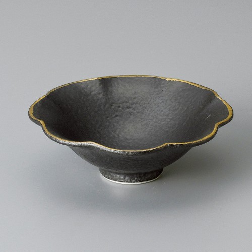 11501-641 いぶし金輪花小鉢(小)|業務用食器カタログ陶里30号