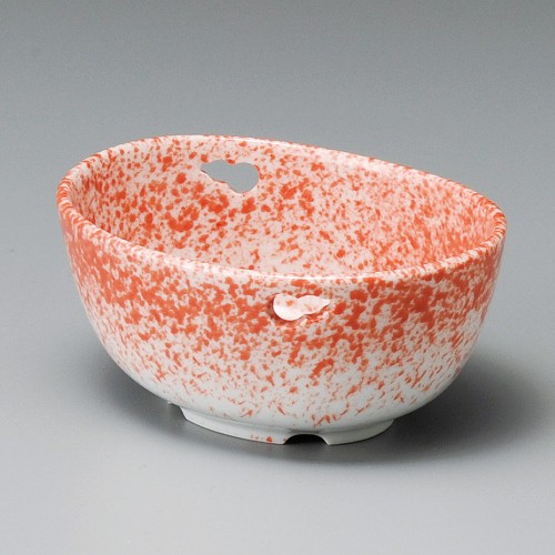 11956-151 赤瓢抜小鉢(大)|業務用食器カタログ陶里30号
