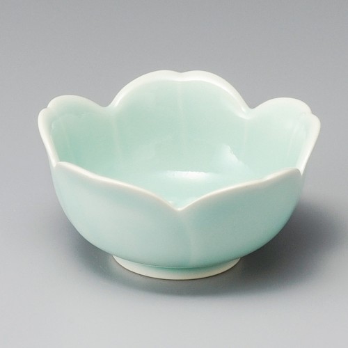 12008-031 青磁桜小鉢|業務用食器カタログ陶里30号