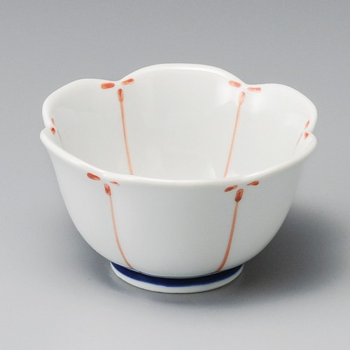 12017-151 赤花十草3.0小鉢|業務用食器カタログ陶里30号