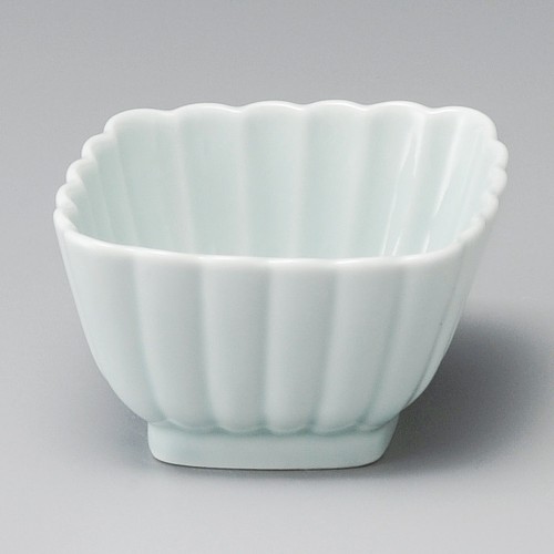 12020-151 青地菱菊小鉢(大)|業務用食器カタログ陶里30号