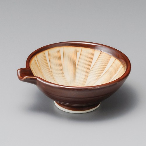 12062-451 外錆片口すり鉢(4.0)|業務用食器カタログ陶里30号