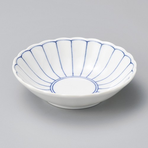 12351-051 菊花紋3.0浅鉢|業務用食器カタログ陶里30号