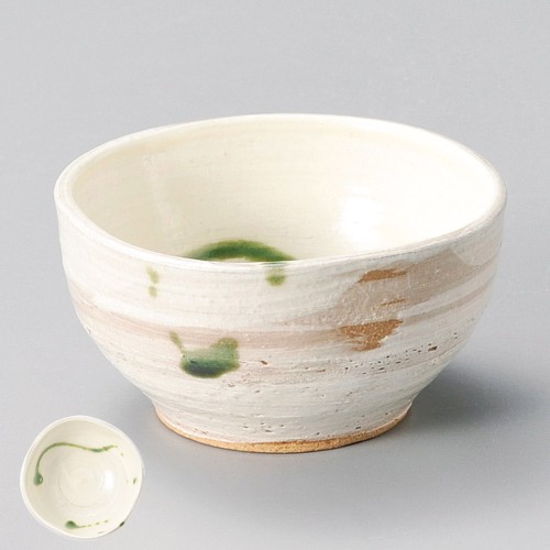 12526-121 粉引織部散し小鉢|業務用食器カタログ陶里30号