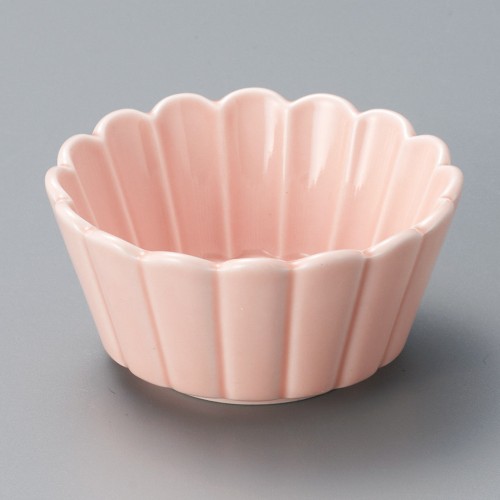 12626-321 ピンク菊花ピンク菊花3.5小鉢|業務用食器カタログ陶里30号