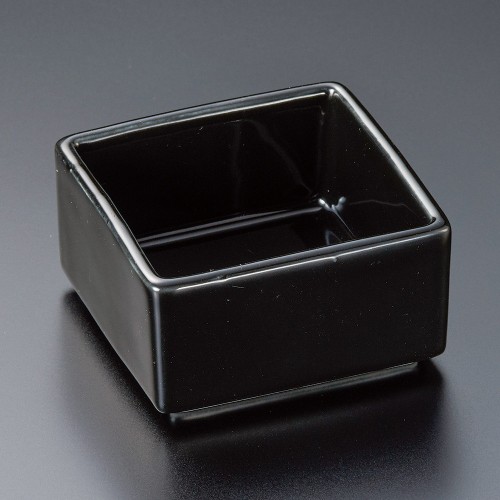 12934-341 黒四角型鉢|業務用食器カタログ陶里30号