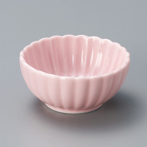 13421-191 ピンク菊型中|業務用食器カタログ陶里30号