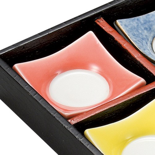 14031-471 柿四方皿|業務用食器カタログ陶里30号