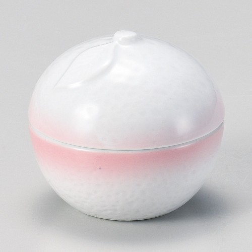 14120-461 ピンク吹(蓋付)ゆず珍味|業務用食器カタログ陶里30号
