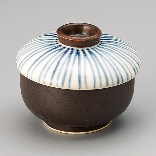 14126-131 青十草ミニ蓋物|業務用食器カタログ陶里30号