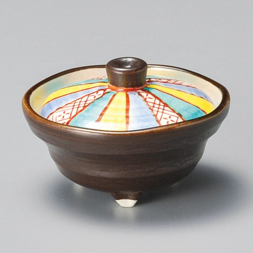 14128-451 南蛮紙風船蓋付珍味|業務用食器カタログ陶里30号