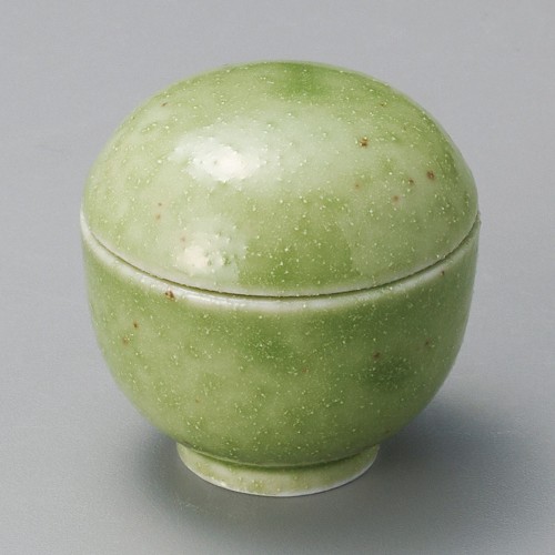 14135-221 グリーン蓋付珍味|業務用食器カタログ陶里30号