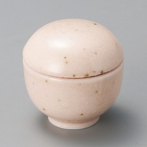 14137-221 ピンク蓋付珍味|業務用食器カタログ陶里30号