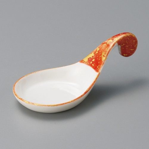 14606-401 朱金彩レンゲ珍味 (大)|業務用食器カタログ陶里30号
