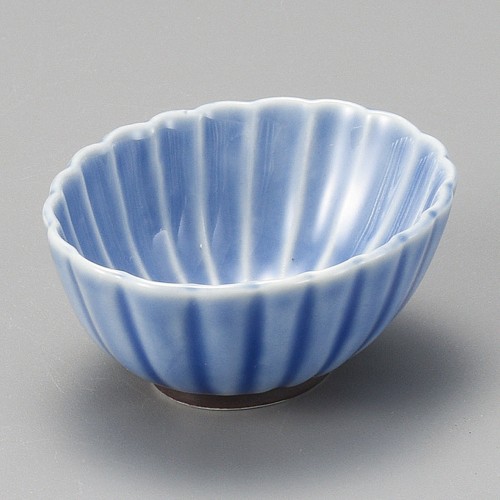 14810-461 かすみ ブルー7㎝楕円小鉢|業務用食器カタログ陶里30号