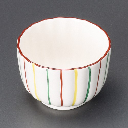 14839-341 色十草菊型小鉢(白)SS|業務用食器カタログ陶里30号