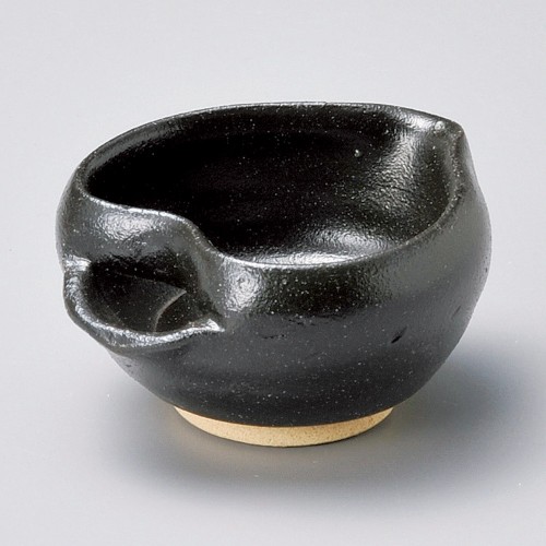 14849-181 黒織部多用途珍味|業務用食器カタログ陶里30号