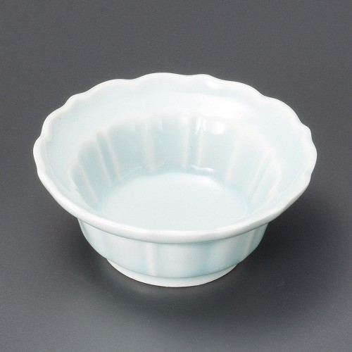 14916-541 青白磁 輪花段付千代久|業務用食器カタログ陶里30号