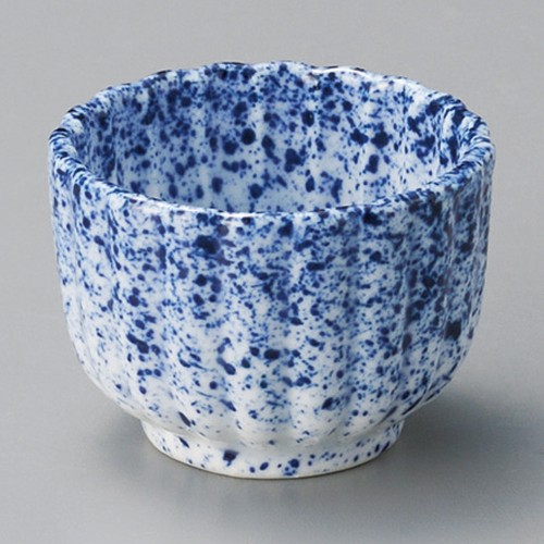 14918-461 吹墨菊形丸珍味|業務用食器カタログ陶里30号