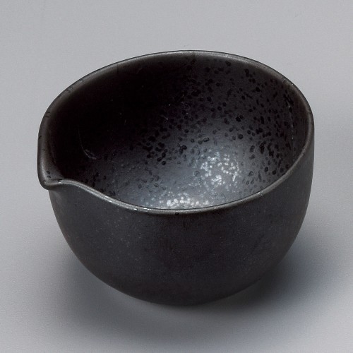 14927-291 黒ガラス片口小付|業務用食器カタログ陶里30号