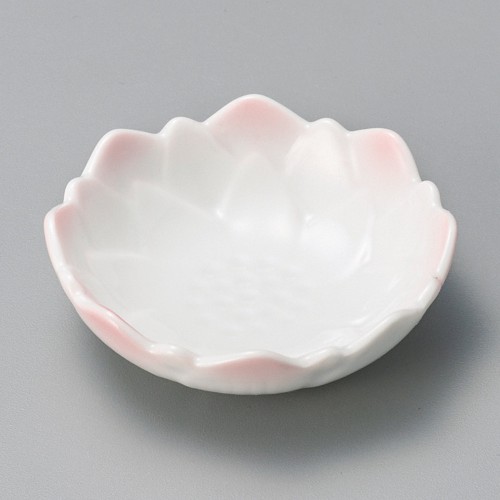15031-461 ピンク吹すいれん平珍味|業務用食器カタログ陶里30号