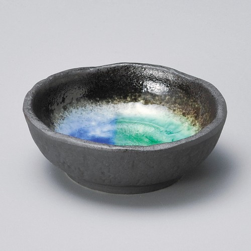 15121-451 彩釉塗り分丸千代久|業務用食器カタログ陶里30号
