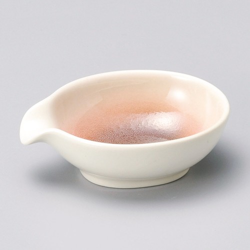 15123-451 淡彩片口小付(紅)|業務用食器カタログ陶里30号
