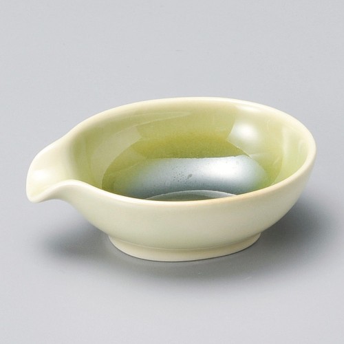 15124-451 淡彩片口小付(緑)|業務用食器カタログ陶里30号