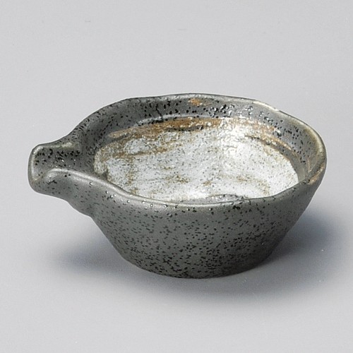 15126-101 天目白刷毛片口珍味|業務用食器カタログ陶里30号