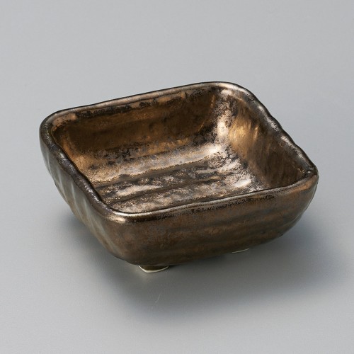 15208-331 金彩四足正角千代口|業務用食器カタログ陶里30号