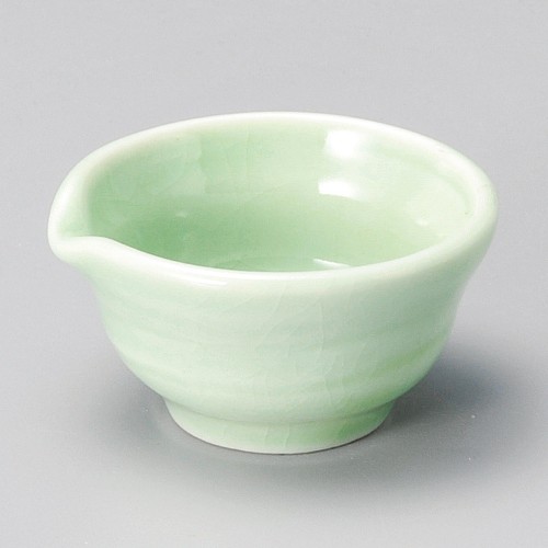 15342-031 ヒワグリン片口杯|業務用食器カタログ陶里30号