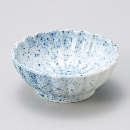 15451-461 吹墨菊形平珍味|業務用食器カタログ陶里30号