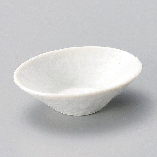 15506-151 志野石目型2.7寸だ円鉢|業務用食器カタログ陶里30号