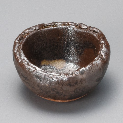15533-541 黒灰釉ツボ型珍味|業務用食器カタログ陶里30号
