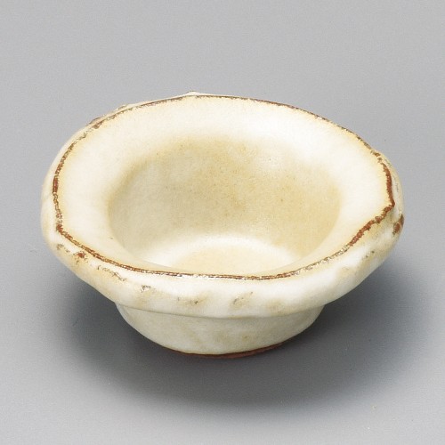 15542-541 白唐津平型珍味|業務用食器カタログ陶里30号