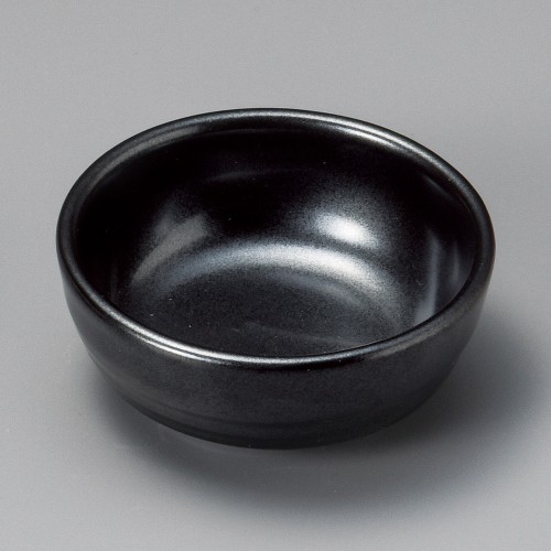 15548-511 黒釉丸珍味|業務用食器カタログ陶里30号