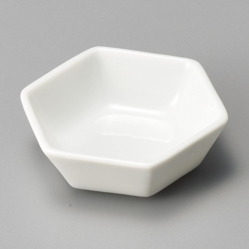 15552-341 白六角珍味|業務用食器カタログ陶里30号