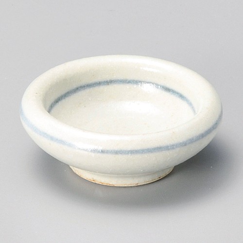 15606-401 白マット平丸珍味|業務用食器カタログ陶里30号