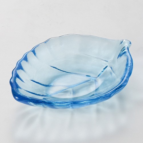 15619-461 ブルーリーフ ガラス製|業務用食器カタログ陶里30号