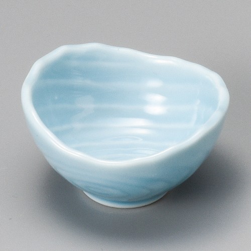 15637-191 ブルー木目珍味|業務用食器カタログ陶里30号