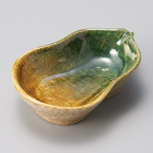 15729-321 黄瀬戸織部ひさご千代口|業務用食器カタログ陶里30号