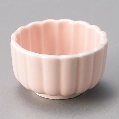 15740-321 ピンク菊花珍味|業務用食器カタログ陶里30号