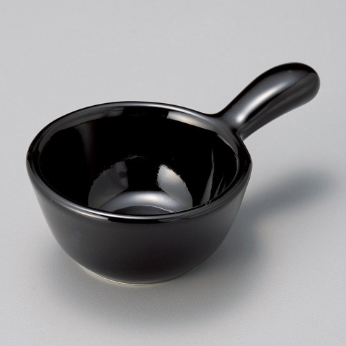 15809-401 ブラック片手珍味|業務用食器カタログ陶里30号