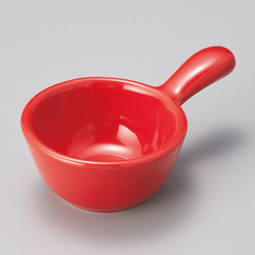 15814-401 レッド片手珍味|業務用食器カタログ陶里30号