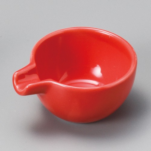 15834-131 赤釉片口珍味|業務用食器カタログ陶里30号