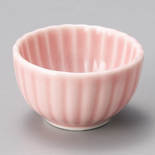 15908-461 ピンク釉菊形豆珍味(深)|業務用食器カタログ陶里30号