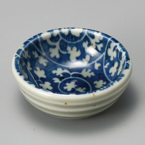15936-491 益子唐草深豆皿|業務用食器カタログ陶里30号